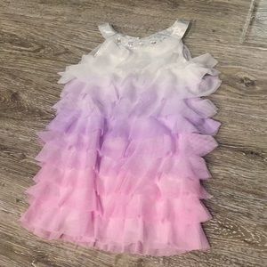 Tulle tiered dress
